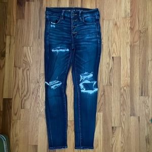AE button fly jeans